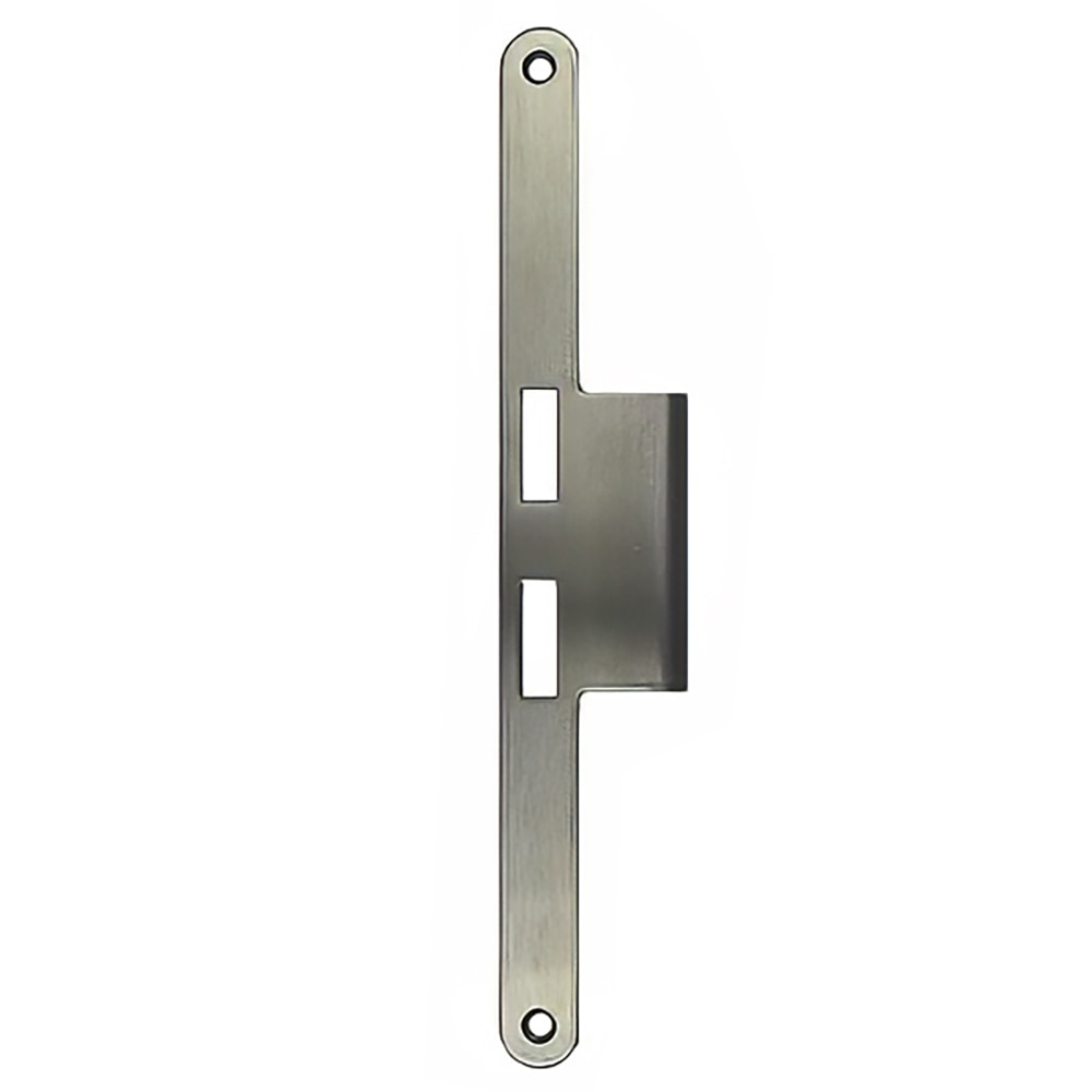 Marvin Extended lip active strike in stainless steel.
